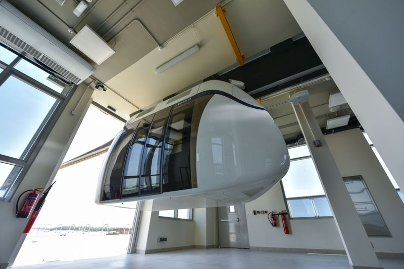Sharjah Tests Groundbreaking Sky Pods For Public Transport