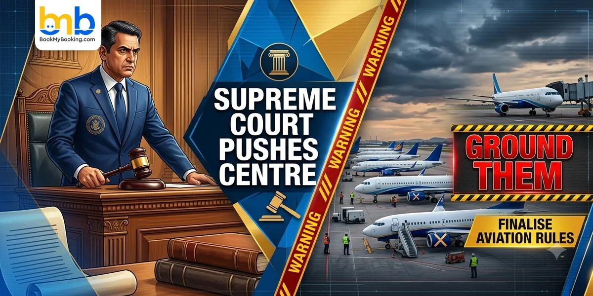 Supreme Court Urges Centre To Finalise Aviation Rules, Warns Non-Compliant Airlines Could Be Grounded