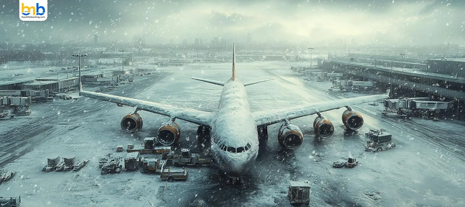 Flights Grounded Due To Extreme Weather Conditions- Europe