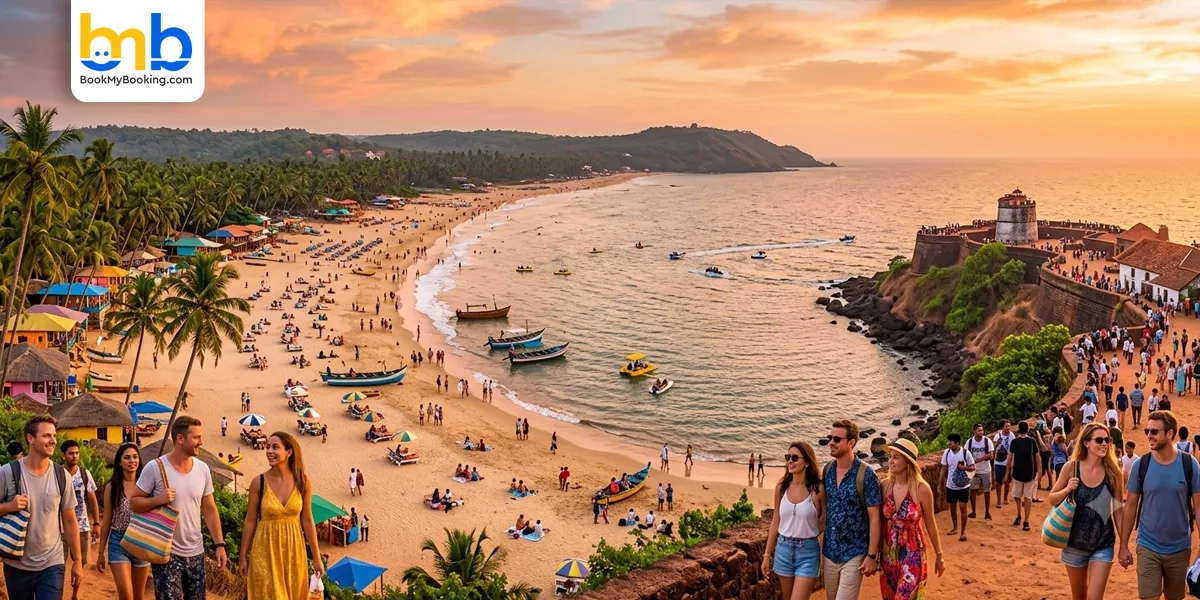 Goa Records 6.14 Million Tourist Arrivals In Jan–July 2026