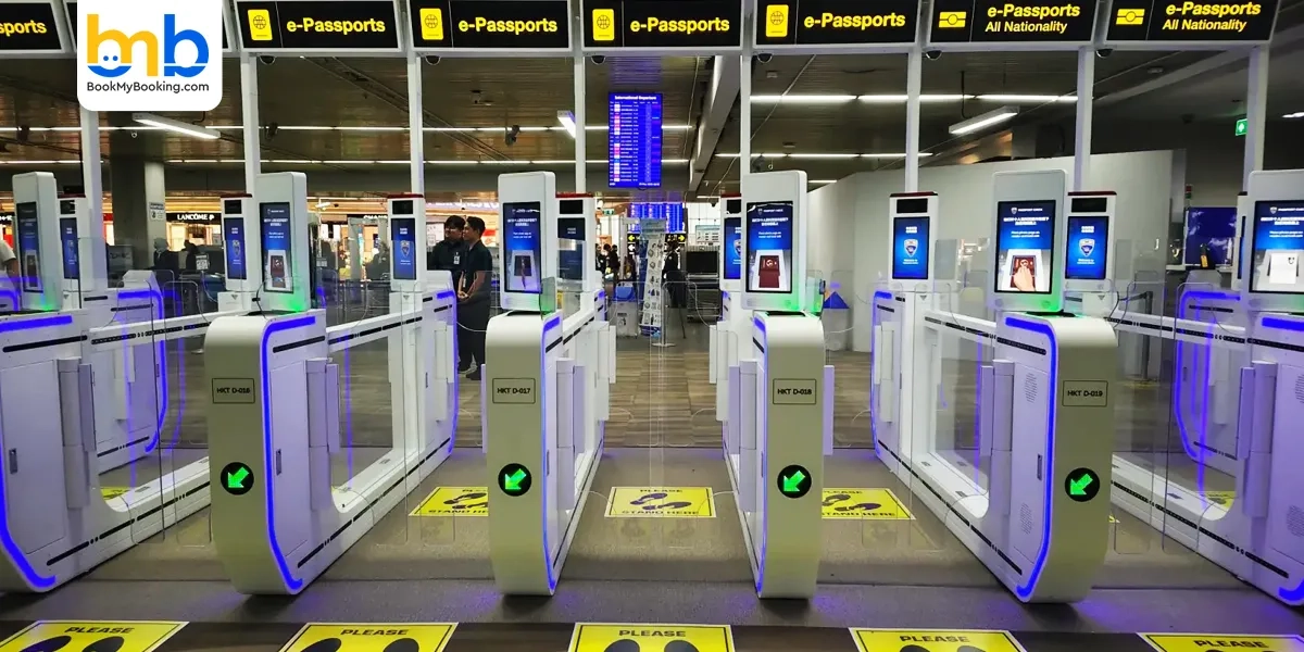 Phuket Airport- Automated E-Gates To Speed Up Immigration Clearance