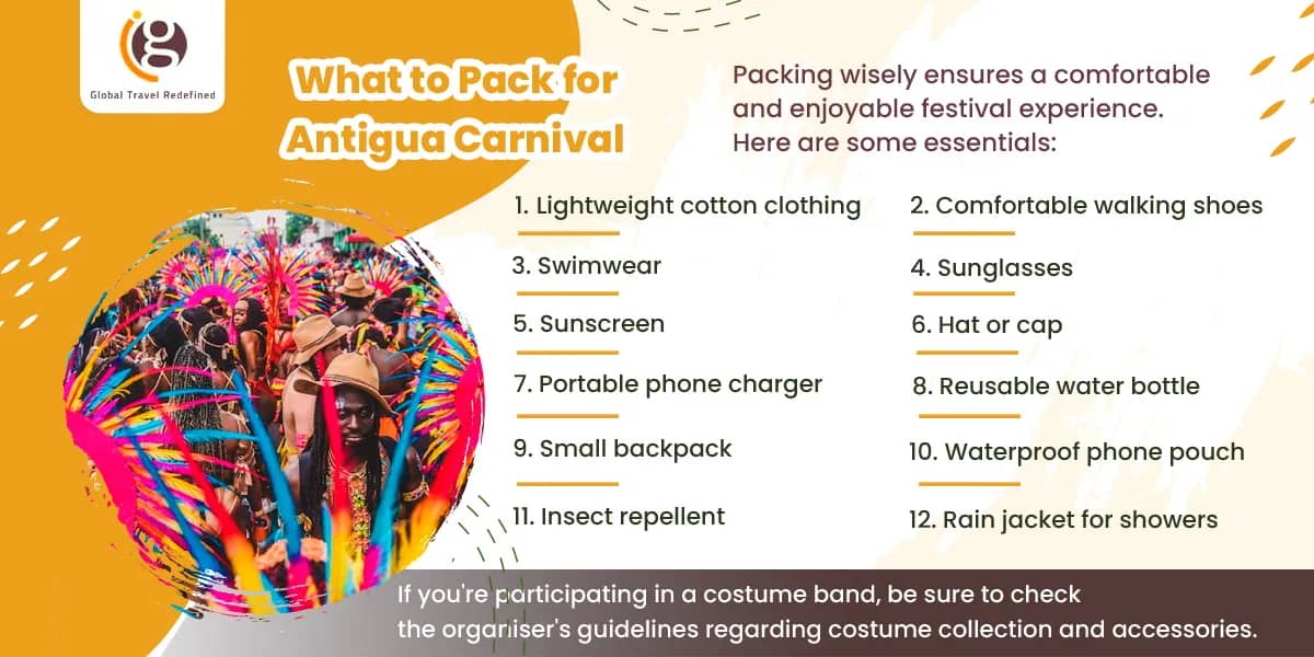 What to Pack for Antigua Carnival