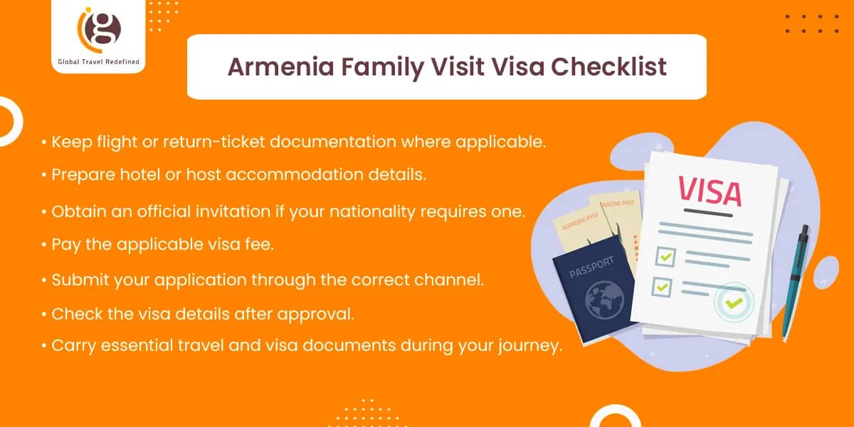Armenia Family Visit Visa Checklist 1