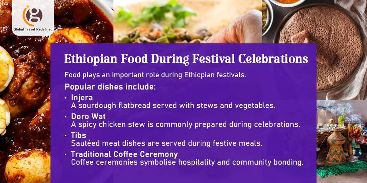 Ethiopian Food During Festival Celebrations