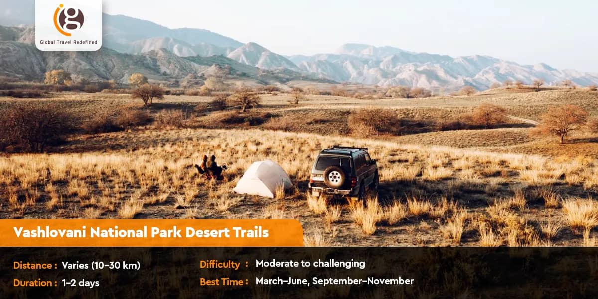 Vashlovani National Park Desert Trails