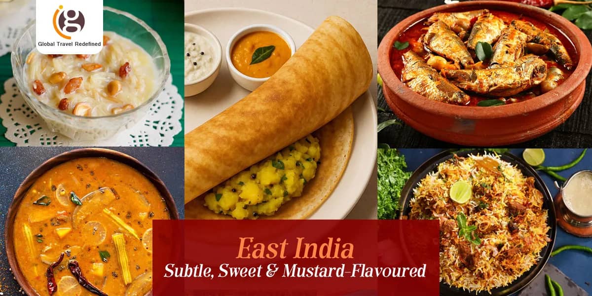 East India: Subtle, Sweet & Mustard-Flavoured
