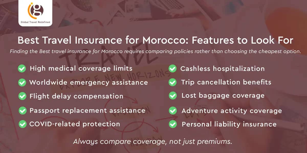 Best Travel Insurance for Morocco