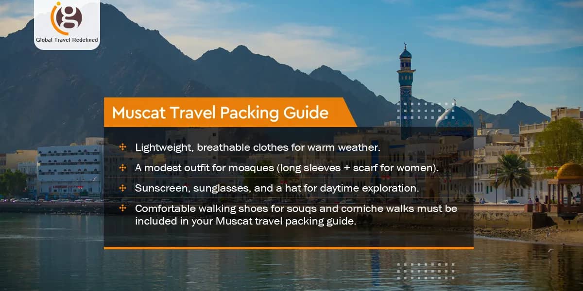 Muscat Travel Packing Guide