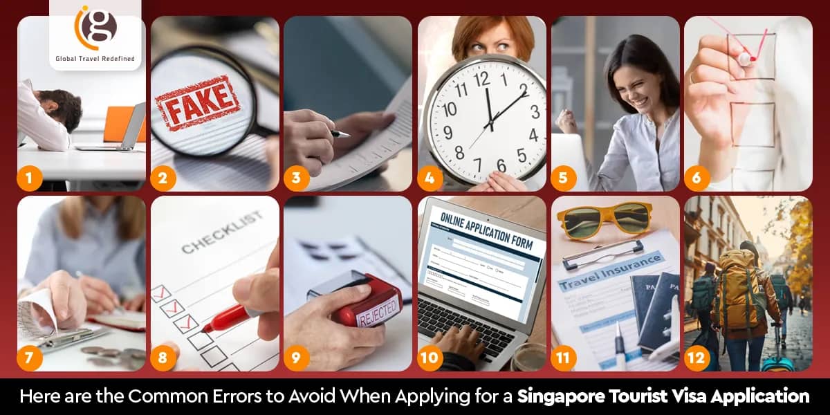 Common Errors to Avoid When Applying for a Singapore Tourist Visa Application