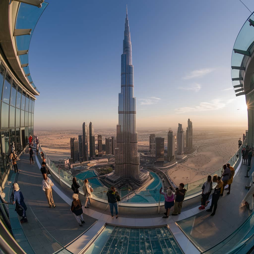 view burj khalifa from instaglobaltravel