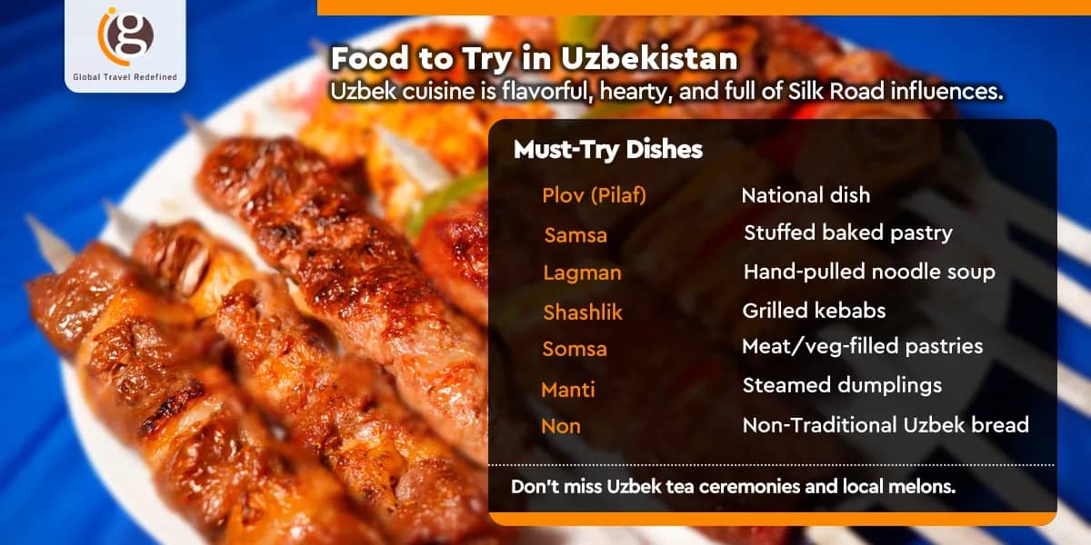 Food to Try in Uzbekistan