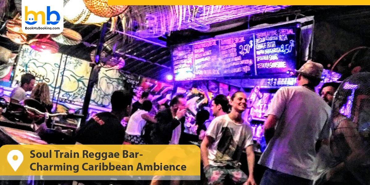 Soul Train Reggae Bar- Charming Caribbean Ambience