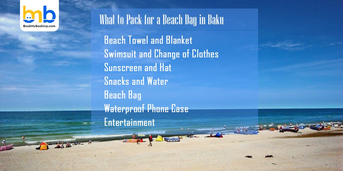 What to Pack for a Beach Day in Baku