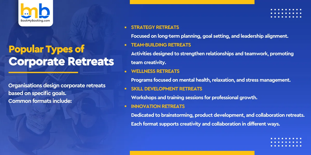 Popular Types of Corporate Retreats