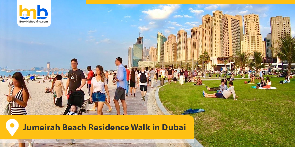 Jumeirah Beach Residence Walk in Dubai