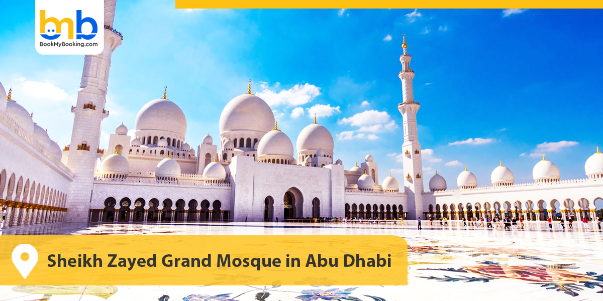 Sheikh Zayed Grand Mosque in Abu Dhabi