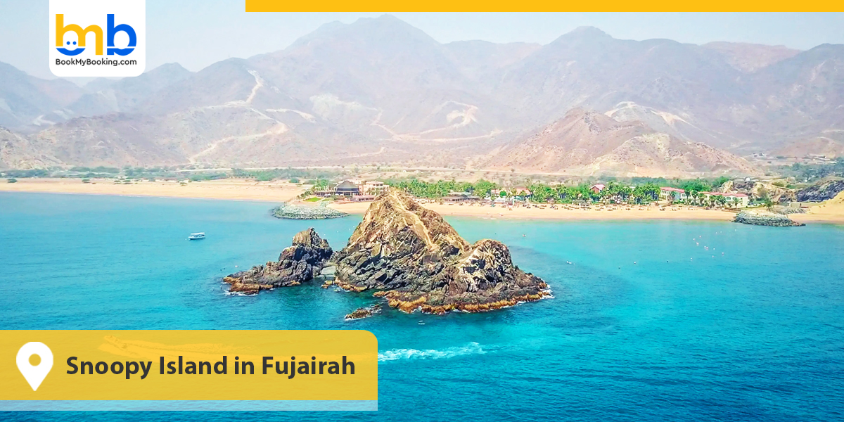 Snoopy Island in Fujairah