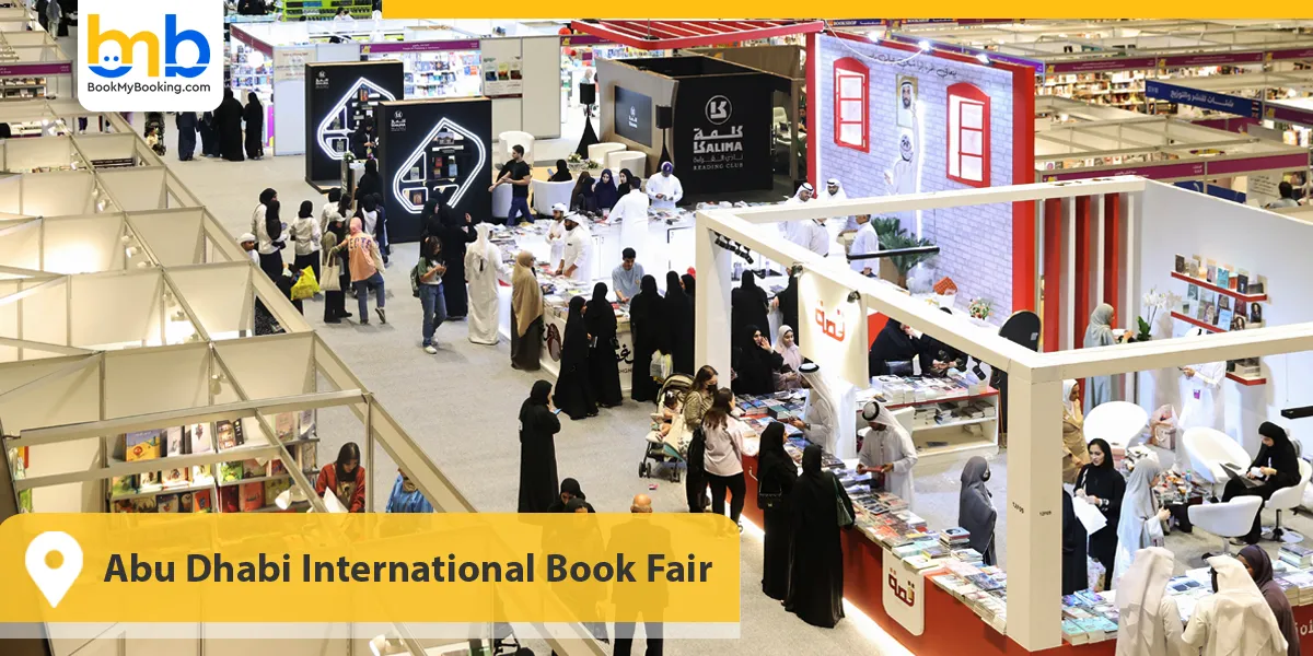abu dhabi international book fair from bookmybooking