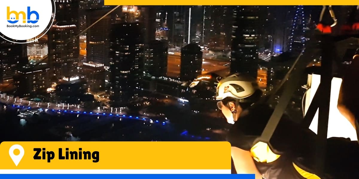 zip lining from bookmybooking