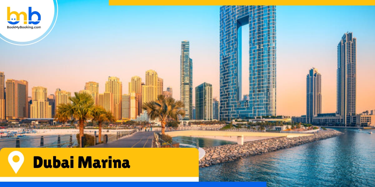 dubai marina from bookmybooking