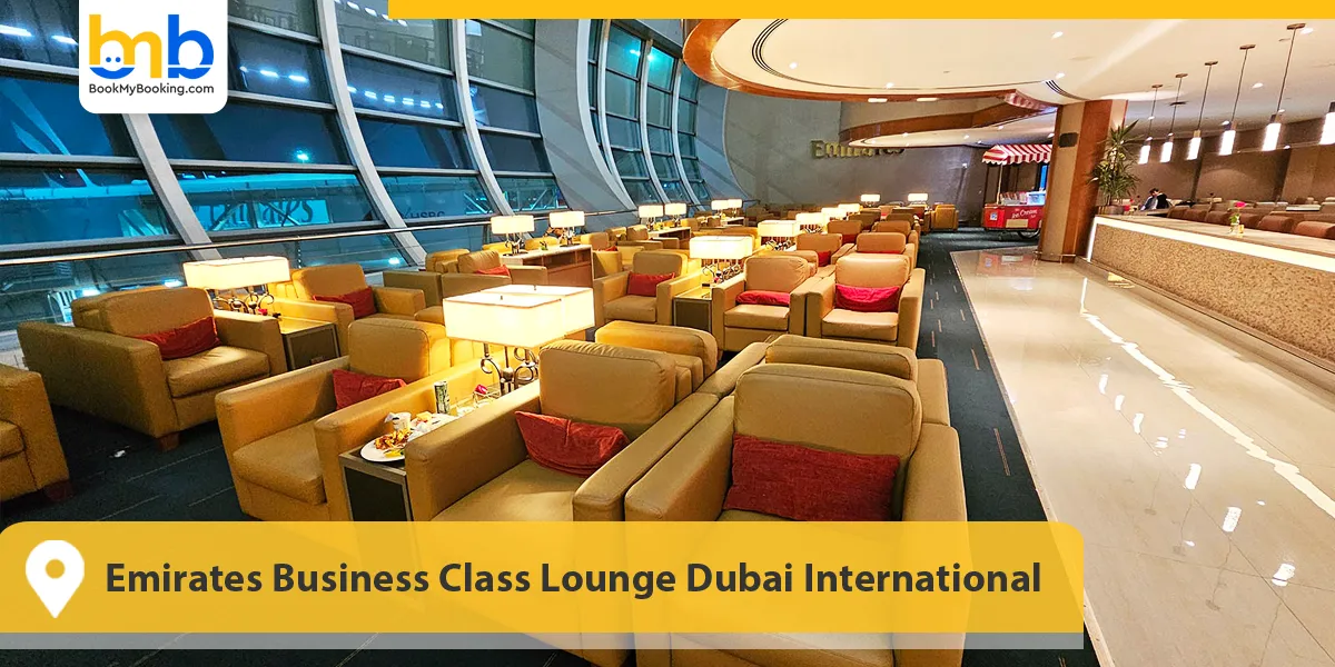 Emirates Business Class Lounge Dubai International