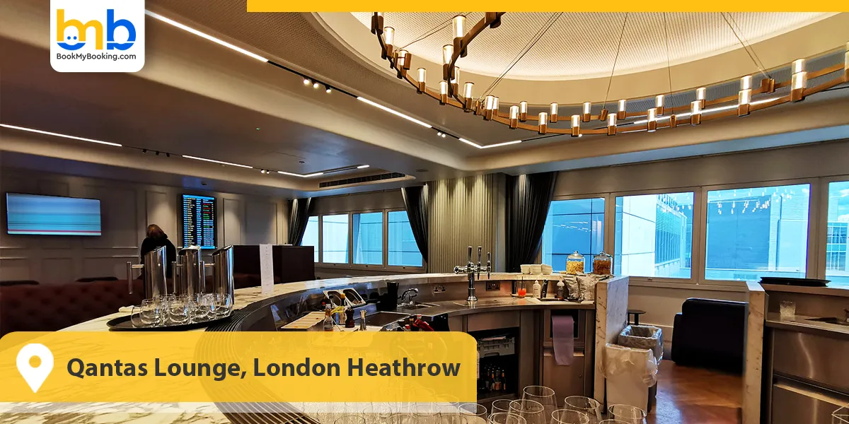 Qantas Lounge, London Heathrow