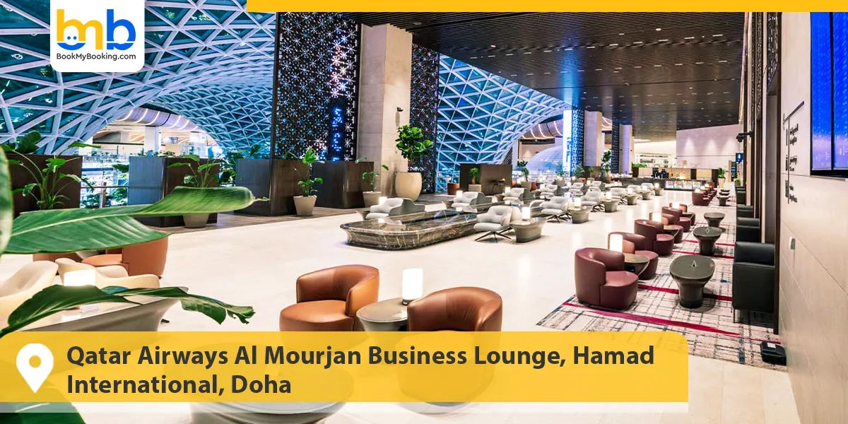 Qatar Airways Al Mourjan Business Lounge, Hamad International, Doha