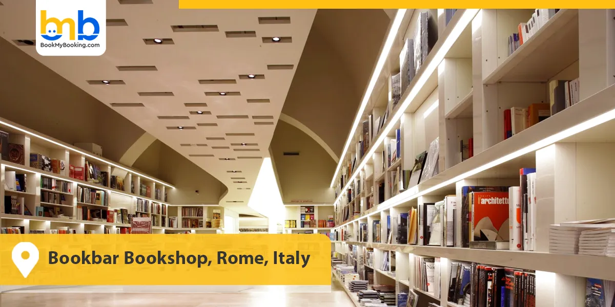 Bookbar Bookshop, Rome, Italy