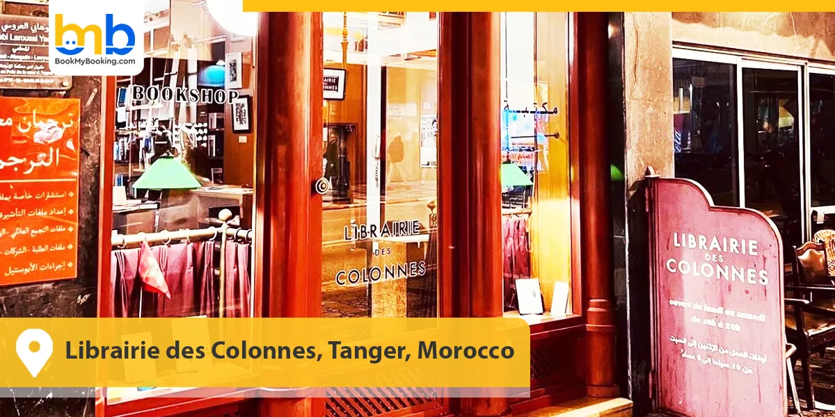 Librairie des Colonnes, Tanger, Morocco