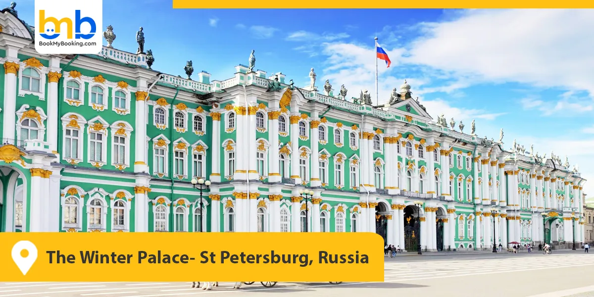 The Winter Palace- St Petersburg, Russia