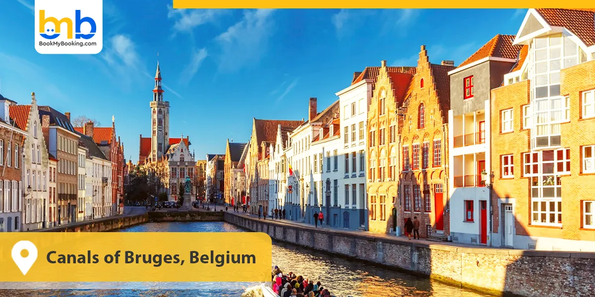 Canals of Bruges Belgium