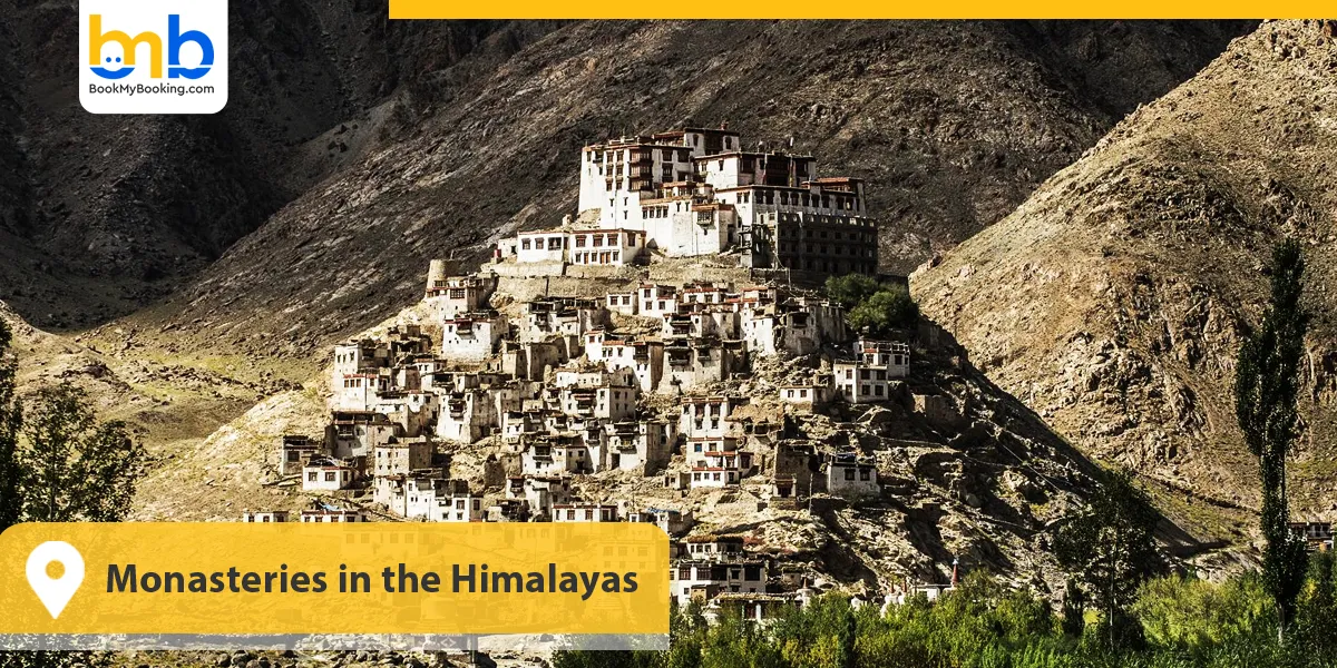 Monasteries in the Himalayas
