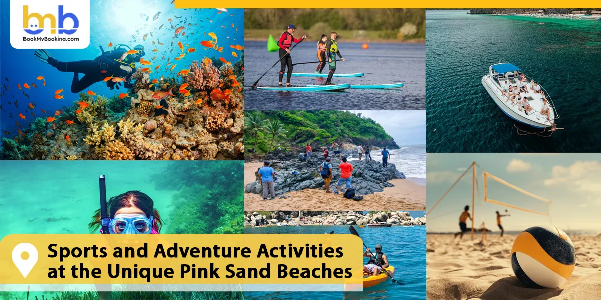 Sports and Adventure Activities at the Unique Pink Sand Beaches