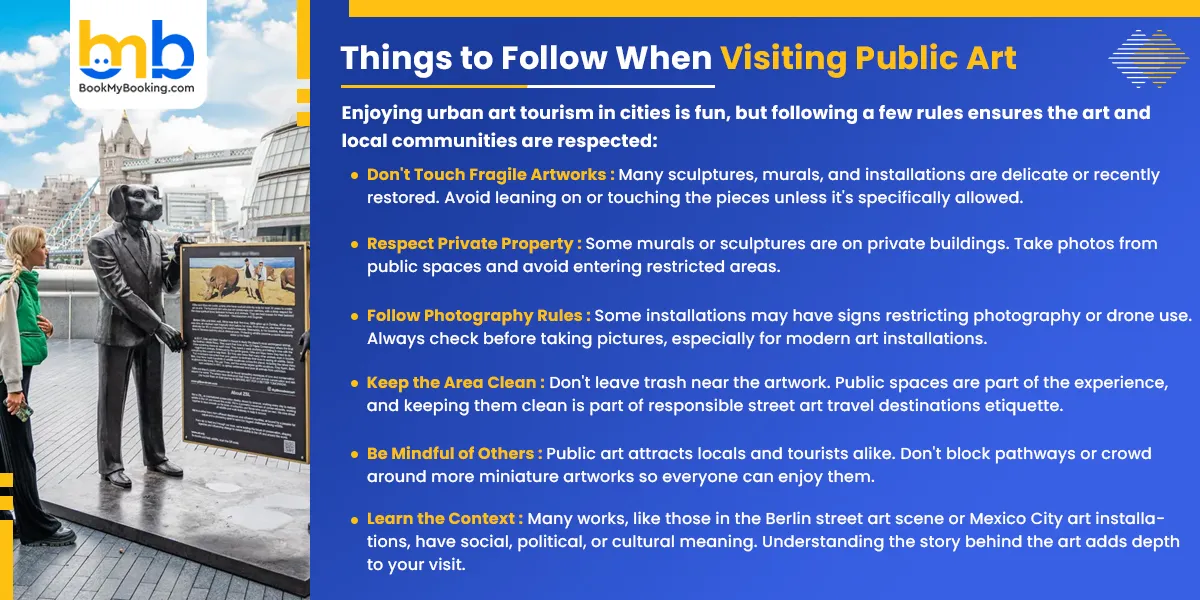 Things to Follow When Visiting Public Art
