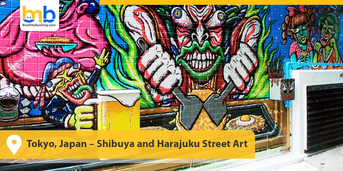 Tokyo, Japan &ndash; Shibuya and Harajuku Street Art
