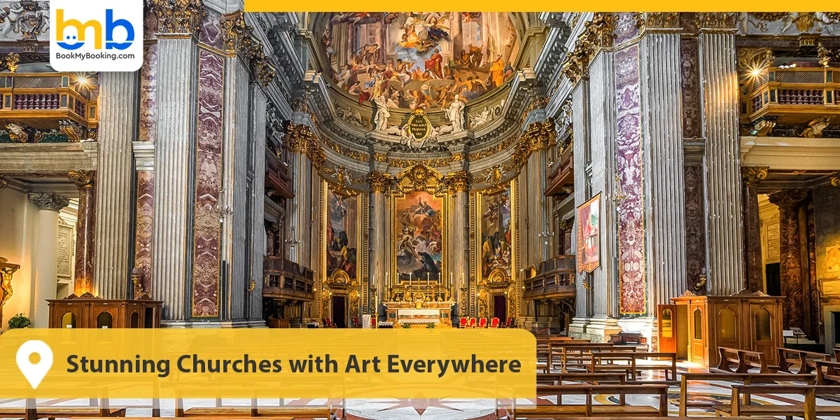 Stunning Churches with Art Everywhere