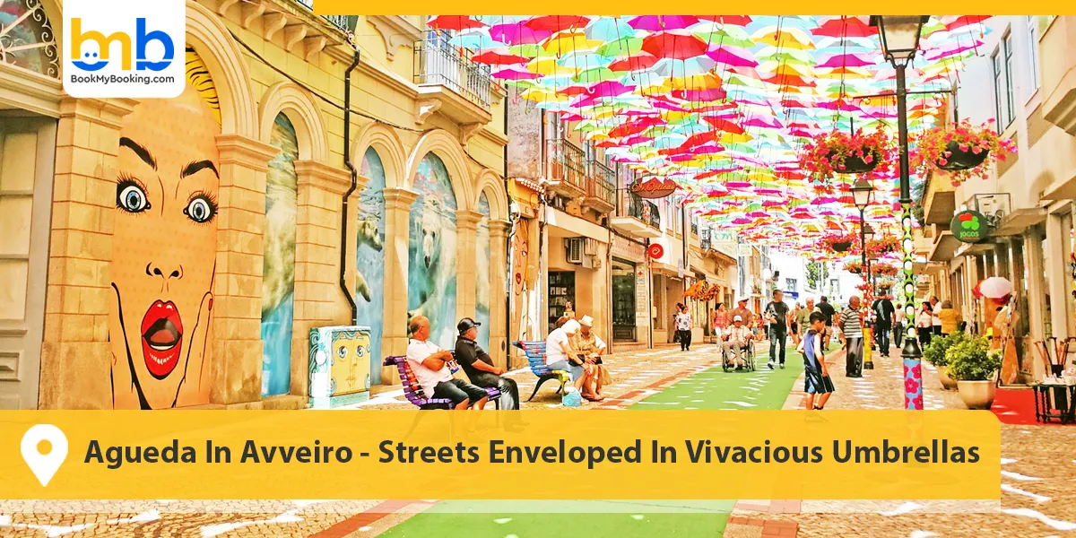 Agueda In Avveiro- Streets Enveloped In Vivacious Umbrellas