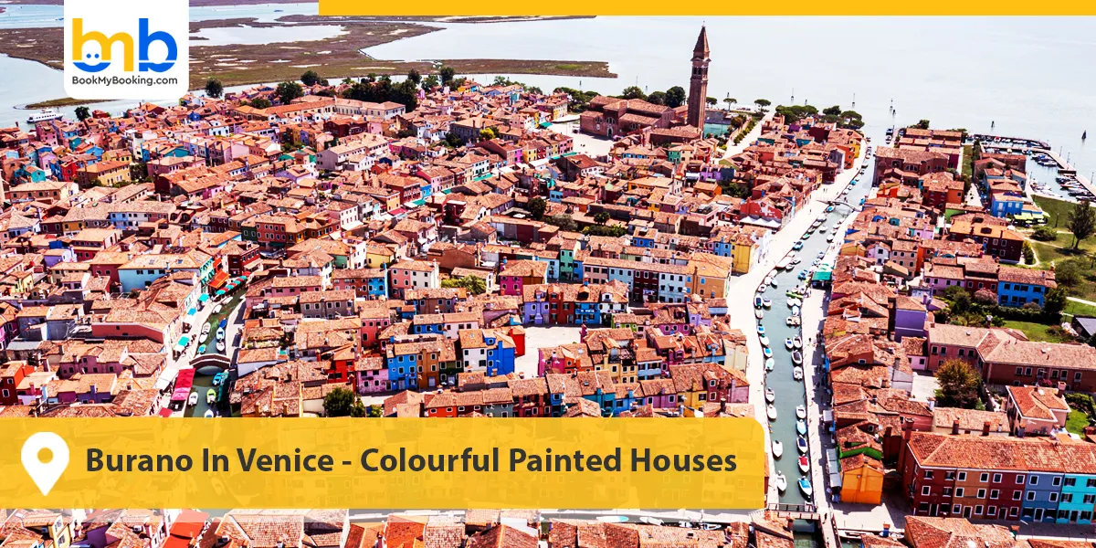 Burano In Venice- Colourful Painted Houses