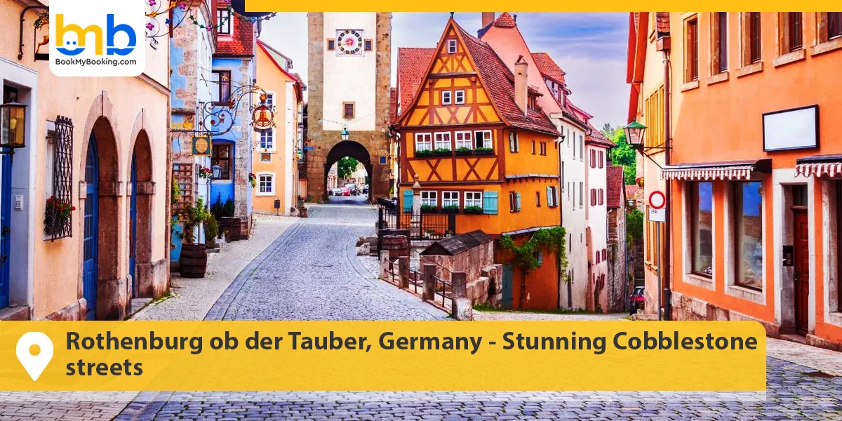 Rothenburg ob der Tauber, Germany- Stunning Cobblestone streets