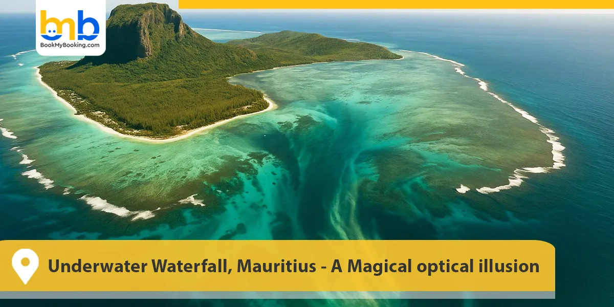 Underwater Waterfall, Mauritius- A Magical optical illusion