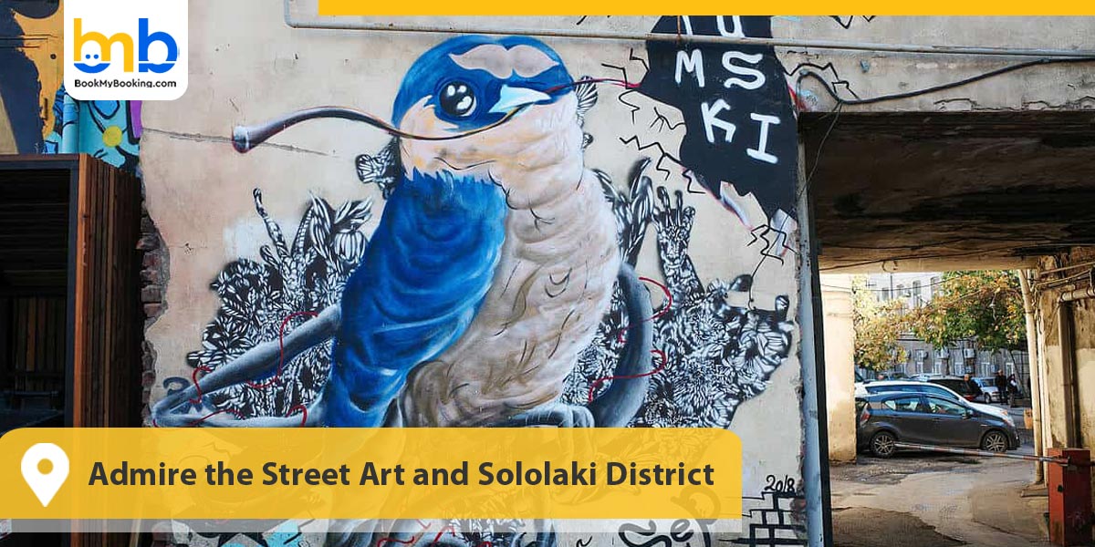 Admire the Street Art and Sololaki District
