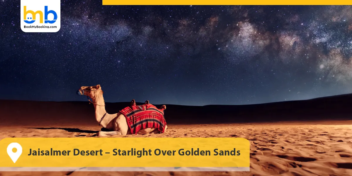Jaisalmer Desert &ndash; Starlight Over Golden Sands