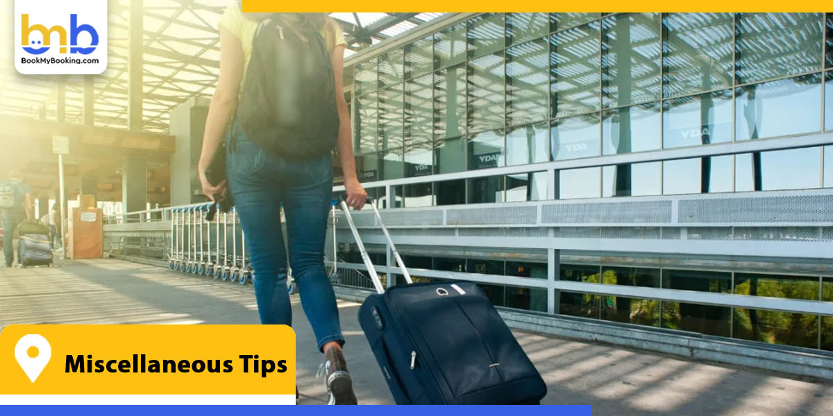 miscellaneous tips from bookmybooking
