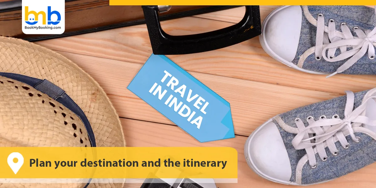 Plan your destination and the itinerary