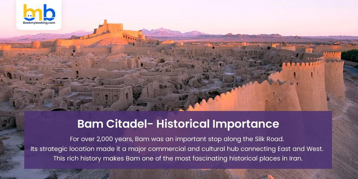 Bam Citadel- Historical Importance
