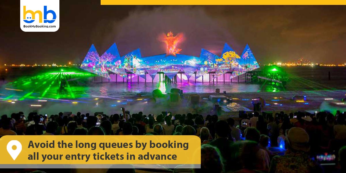 Avoid the long queues by booking all your entry tickets in advance