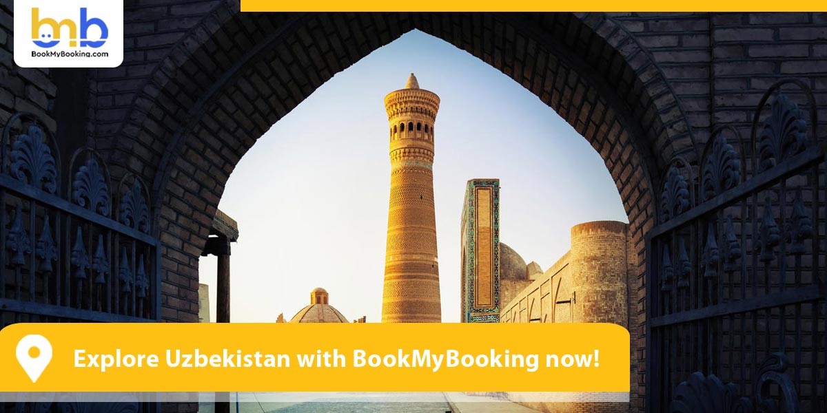 Explore Uzbekistan with BookMyBooking now
