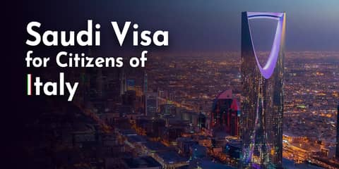 Saudi visa for citizens of Italy